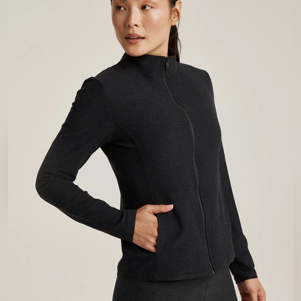 Beyond Yoga Spacedye On The Go Mock Neck Jacket - NWOT, Size Small